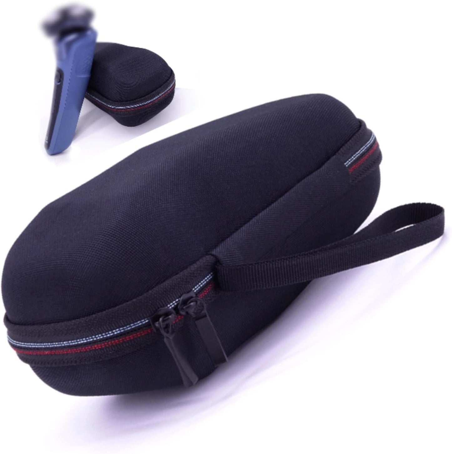 Hard Storage Case Compatible with Philips Norelco Shaver 2100 2300 3500 6800 3100 5500 5100 5300 5700 6880 7100 - Travel Carry Electric Razor Hard Case 1 Pack - Black