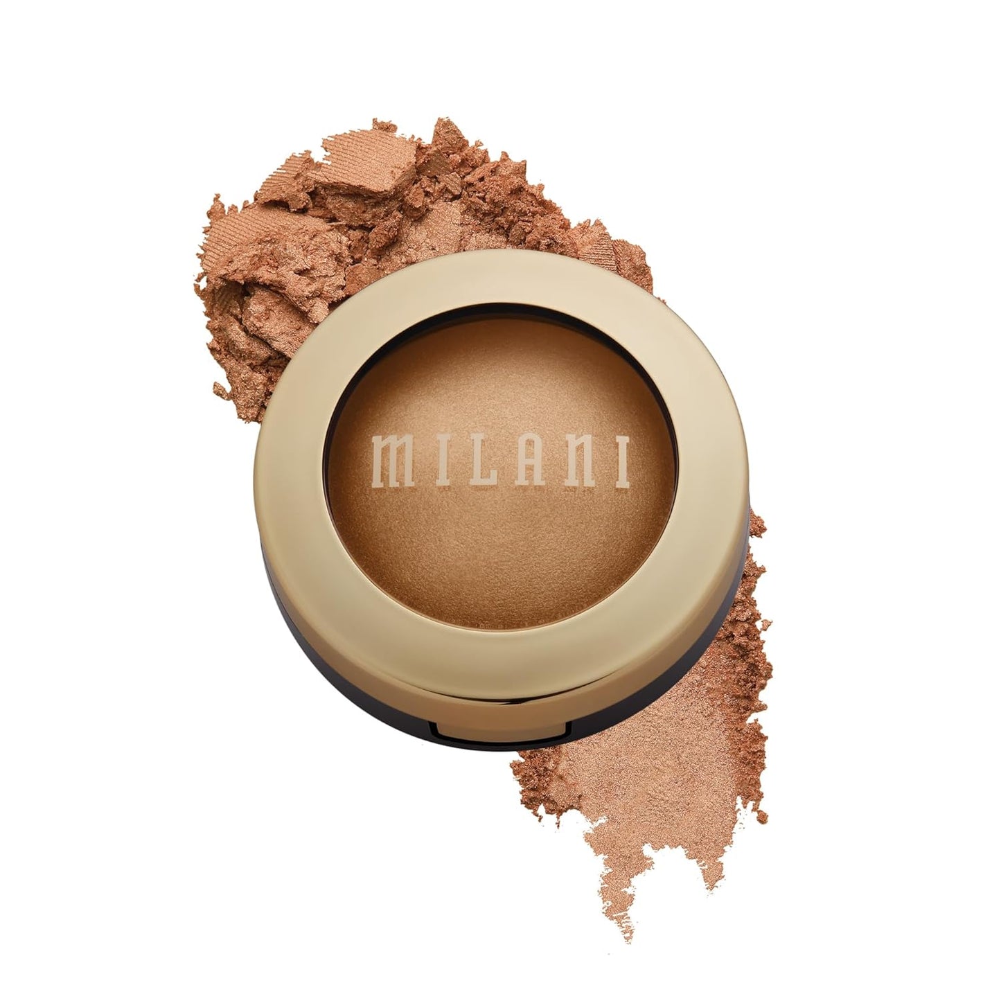 Milani Highlighter Makeup - Baked Contour Powder & Face Highligher, Made in Italy - Bronze Splendore