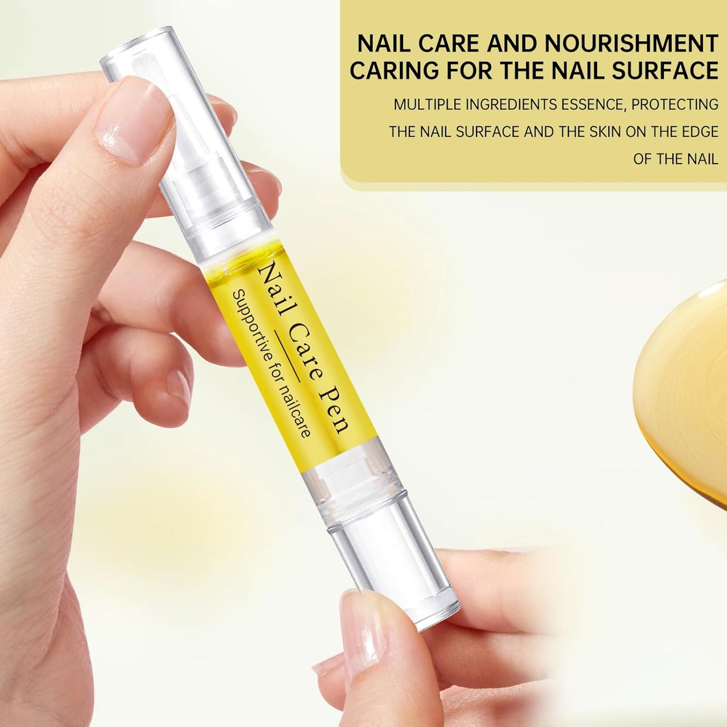 Nail Growth Oil, Rejuvenation Nail Oil Pen, Natural Rejuvenation, Instant Nail Strength, Cuticle Oil for Nails, Nail Strengthener for Moisturize Strengthen Brighten Nails Care (2)