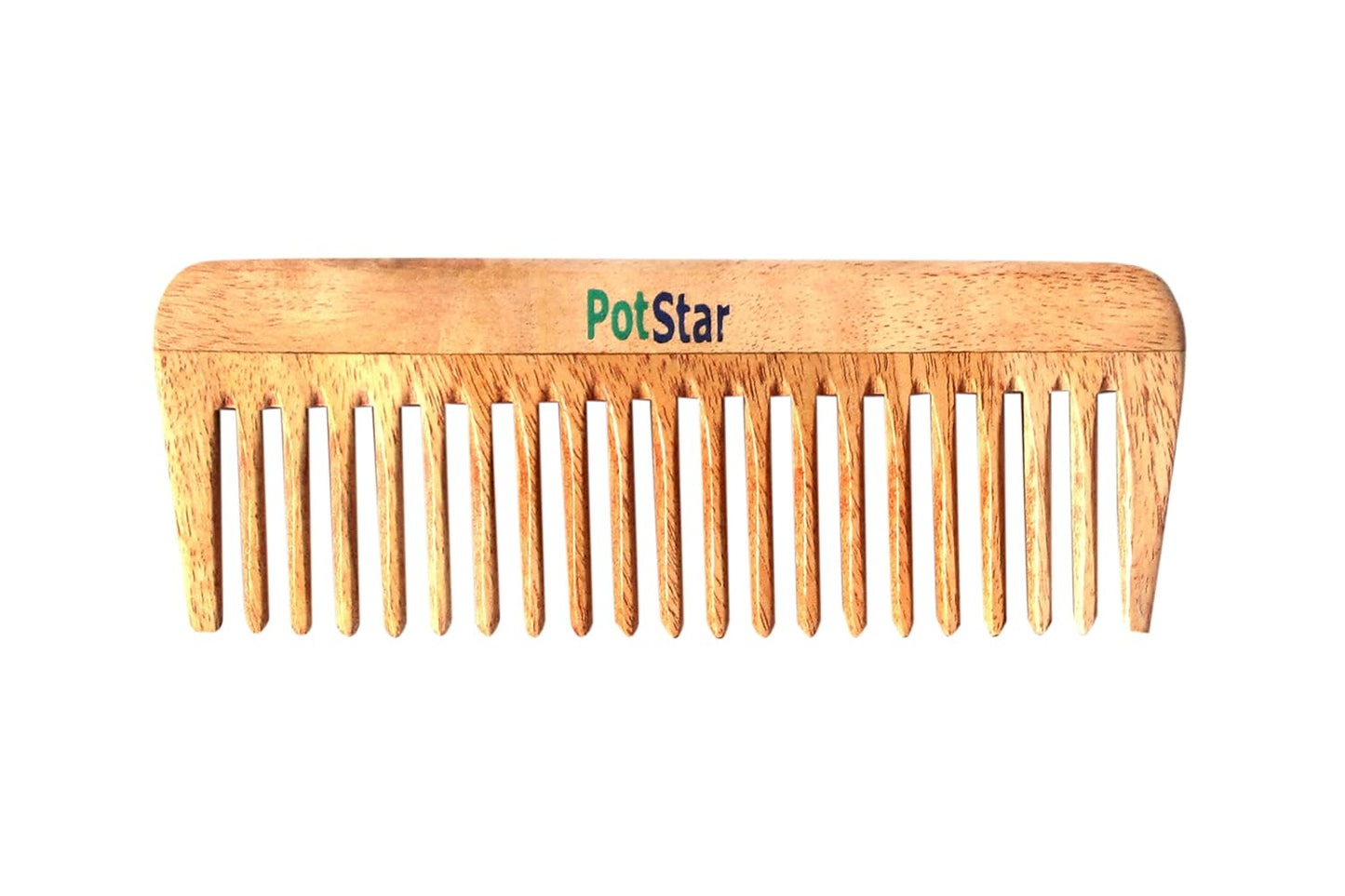 PotStar Hair Comb for All Hair Type, Handcrafted wood Comb for Detangling Hair Comb For Thick, Curly And Wavy Hair, Non-Static and Eco-friendly Made in India, N-Combo 5