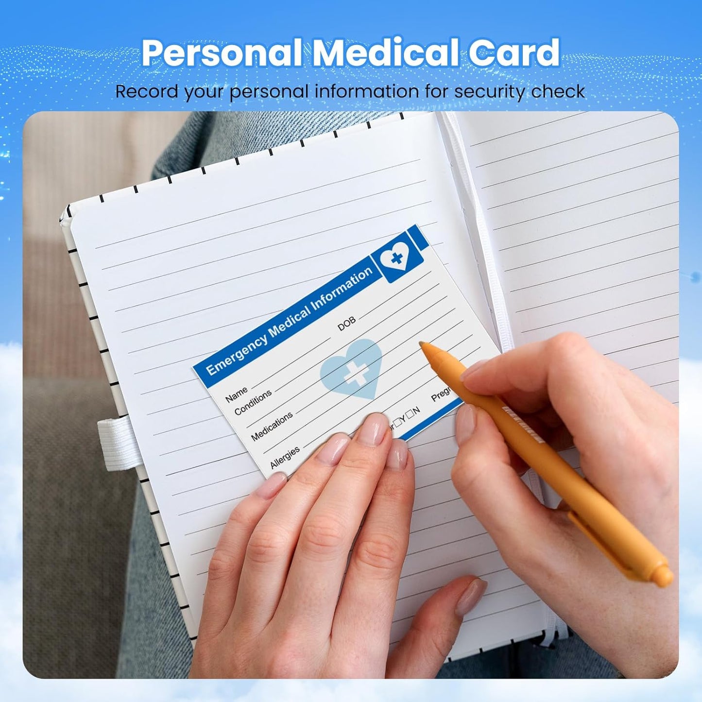 ONLYCARE Insulin Cooler Travel Case, 60H(3-7 Pens), Injection Travel Case FSA HSA Approved, Diabetic Insulin Cooler with Gel Ice Pack, Anti-Freeze Medicine Bag with Medical Alert Tag