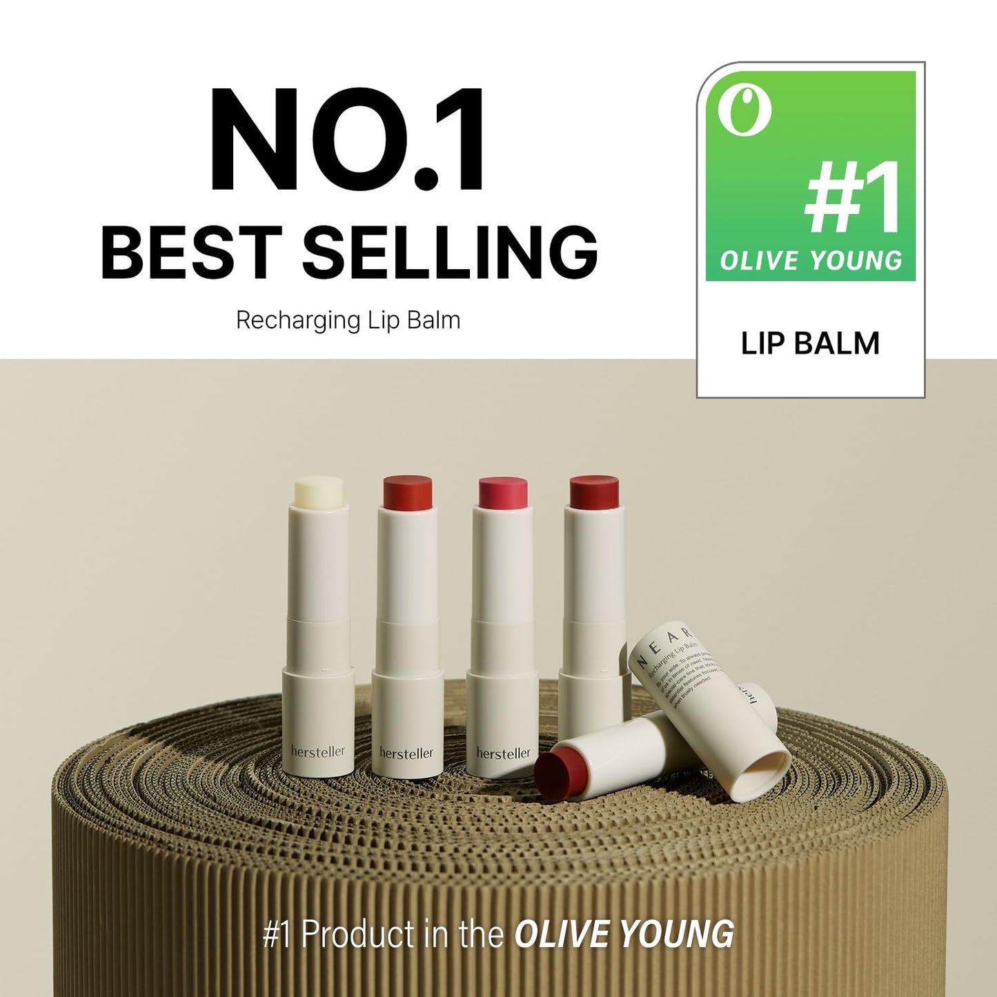 hersteller Nearby Recharging Lip Balm Vegan Butter Complex Intensive Moisturizing Treatment for Dry Lips and Cheek Natural Healthy Colors Plain