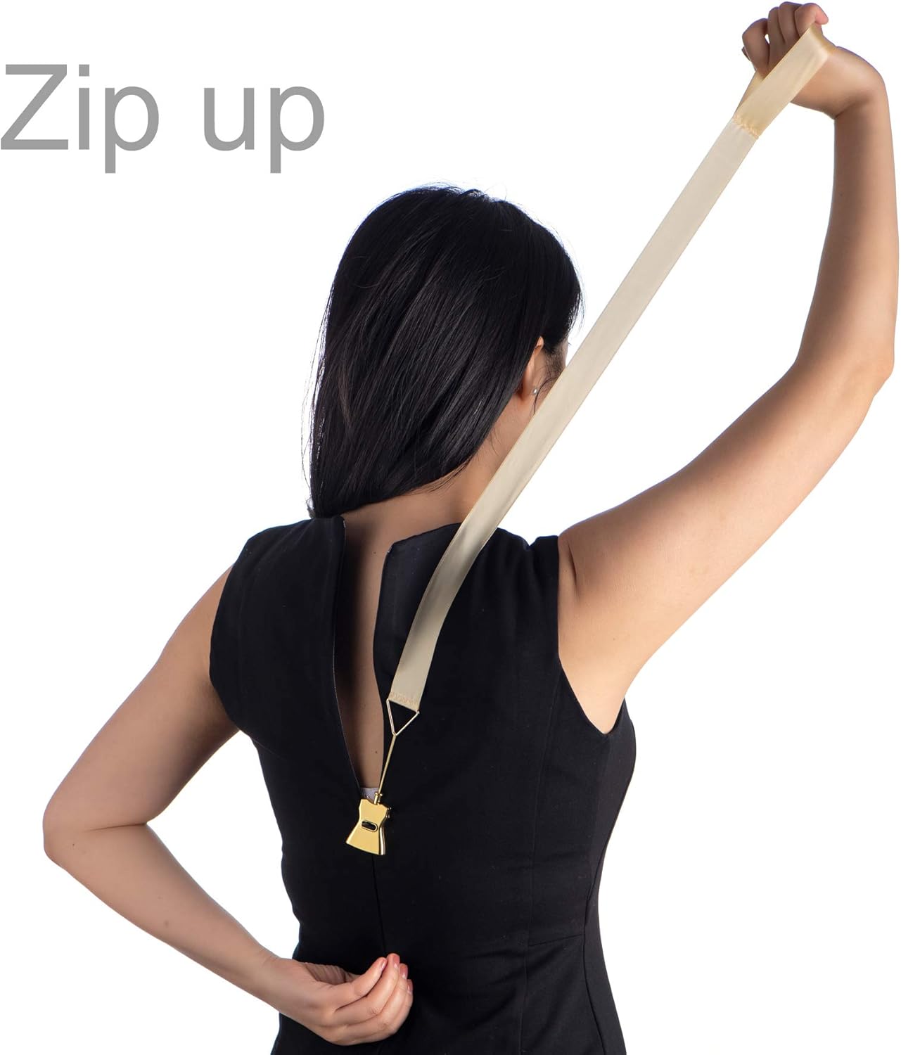 Zipper Helper, Easy Zip Up Dress Assistant - Works on Multiple Zipper Types, Firm Grip