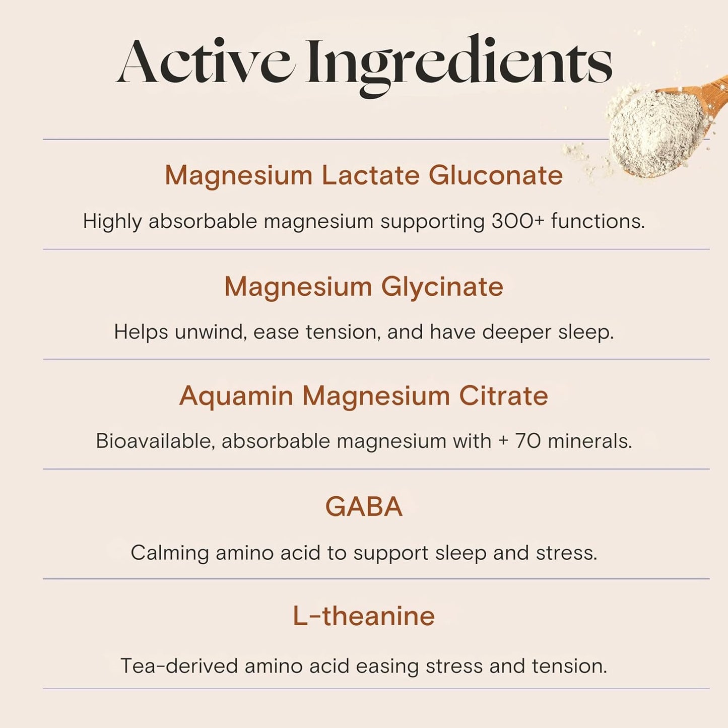 mellö Magnesium Supplement Superblend Powder - Magnesium Glycinate with L-Theanine, GABA, and 70 Trace Minerals - Supports Sleep, Relaxation, Balanced Energy - Lavenderberry Flavor, 30 Servings