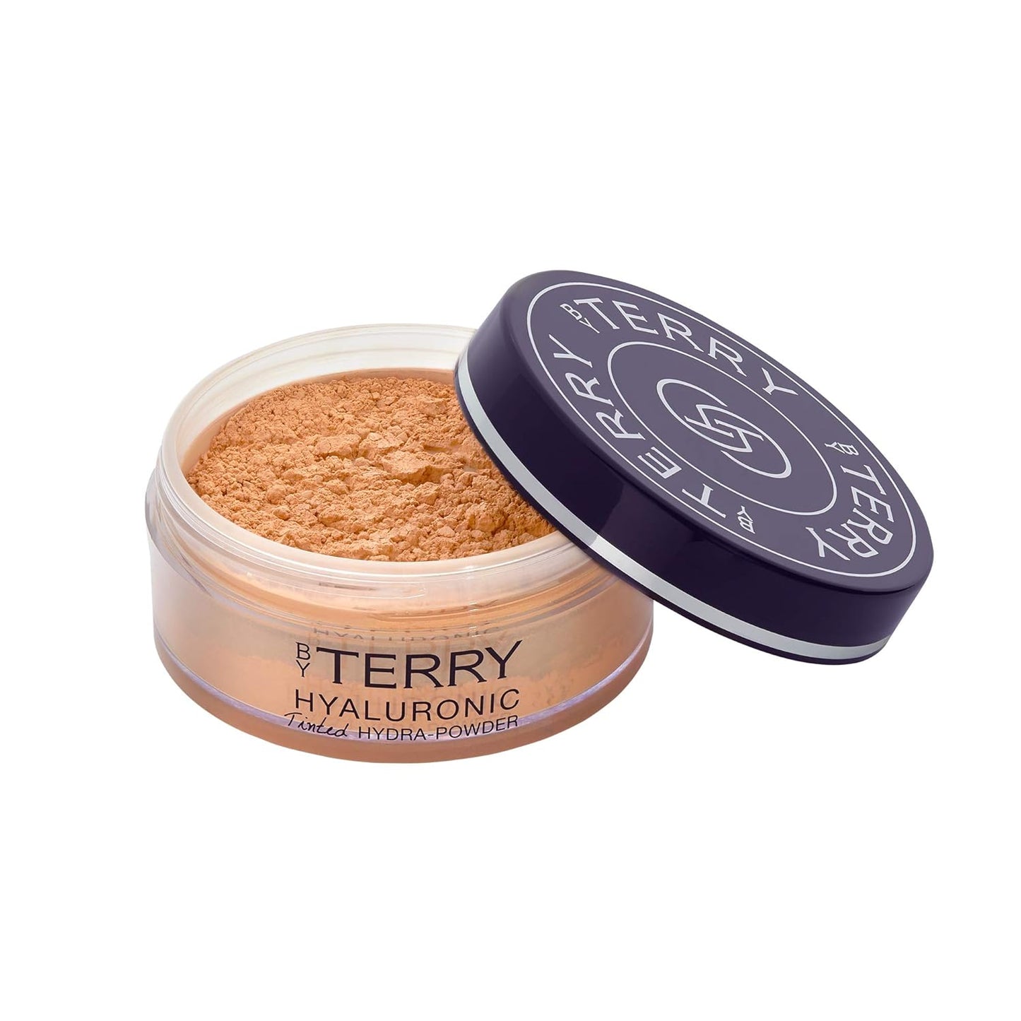 By Terry Hyaluronic Tinted Hydra-Powder, Non-Drying Loose Face Setting Powder, Blur Imperfections & Mattify, Medium Fair, 0.35 oz