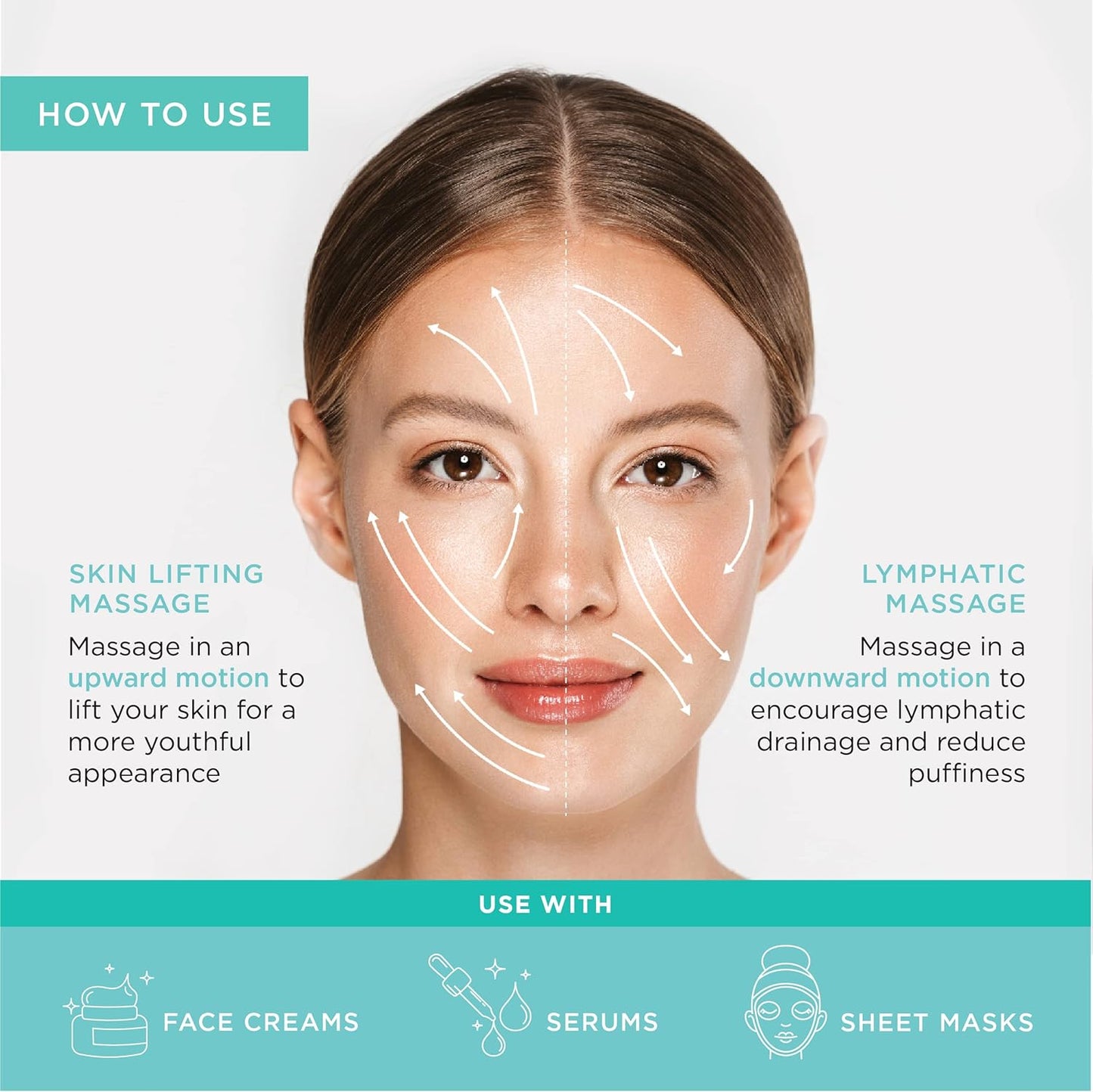 Stainless Steel Ice Globes for Facials (Gold Black Handle), Durable Cryo Globes Instantly Reduce Puffiness, Tighten Pores & Sinus Relief, Face Globes Facial Massages & Daily Beauty Routine