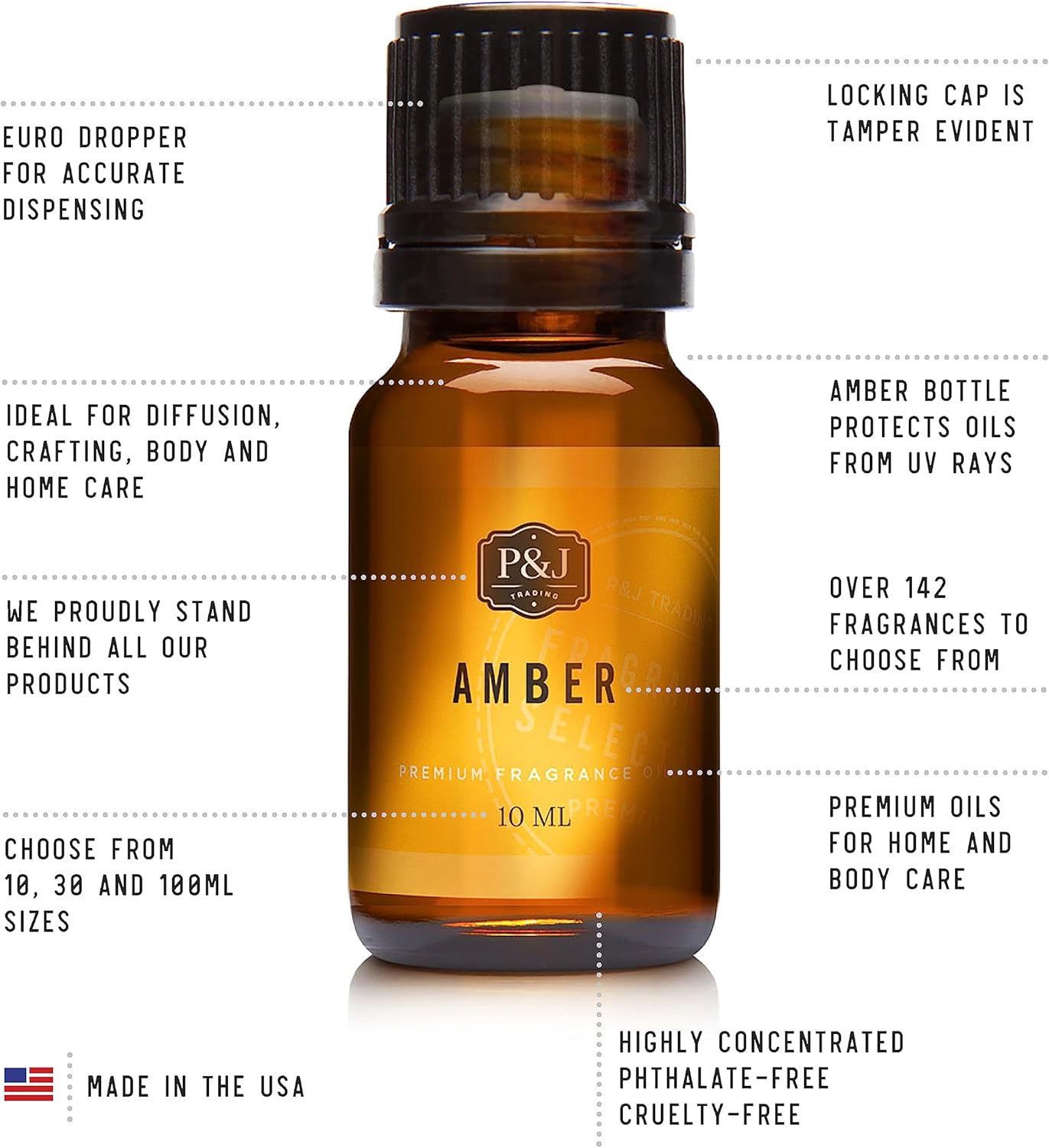 P&J Trading - Winter Mint Scented Oil 100ml - Fragrance Oil for Candle Making, Soap Making, Diffuser Oil