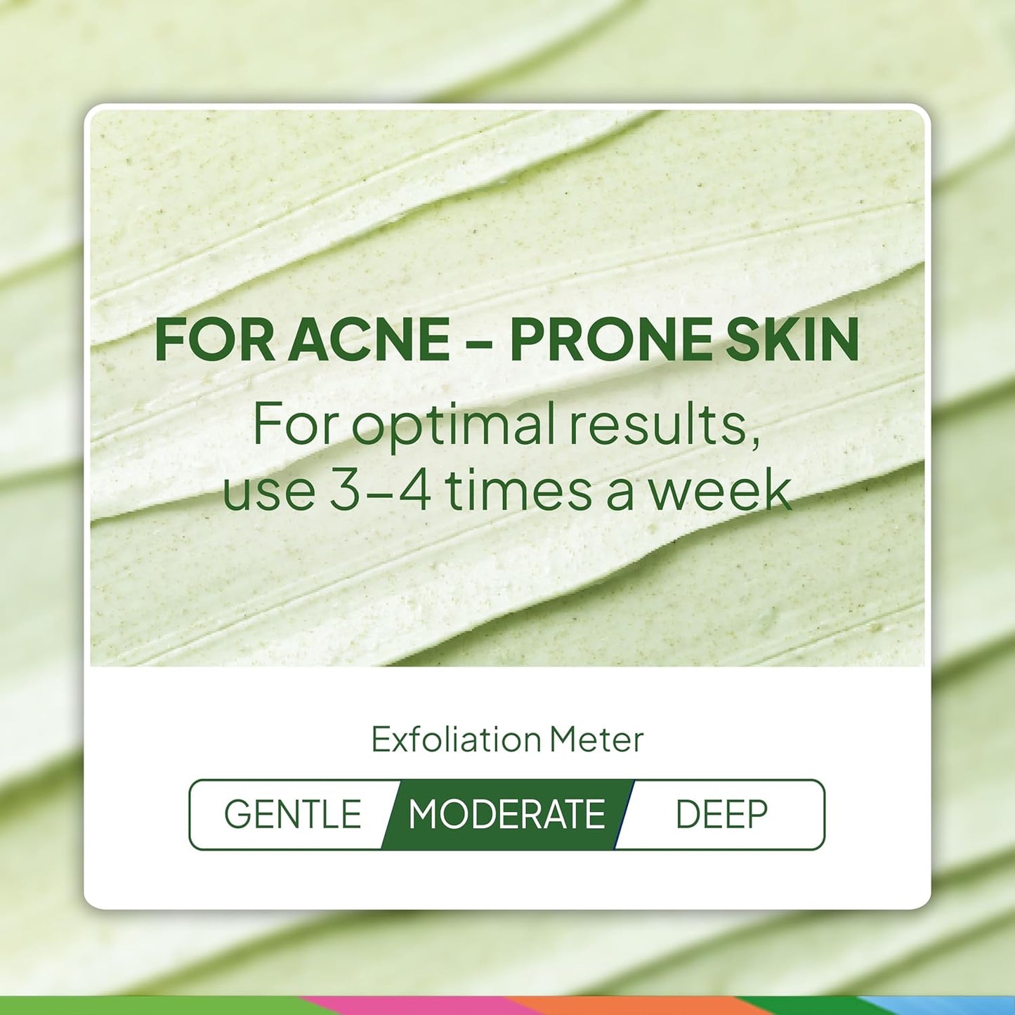 St. Ives Blackhead Clearing Face Scrub, Clears Blackheads & Unclogs Pores, Green Tea & Bamboo, Salicylic Acid Acne Treatment Facial Scrub, Moderate Exfoliator Skin Care with Natural Exfoliants 6 oz