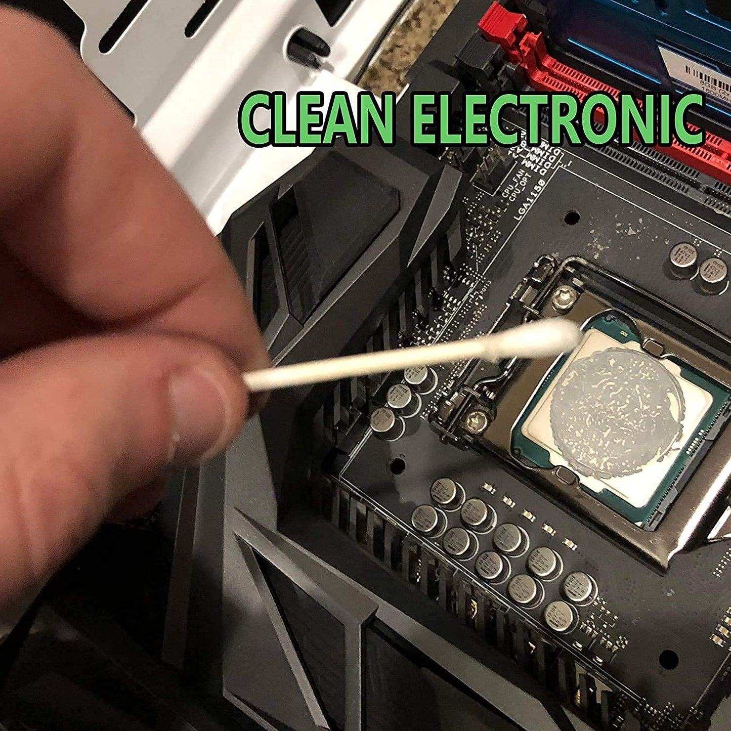 Cotton Swabs with Wooden Sticks/Biodegradable Cotton Buds 2000pcs