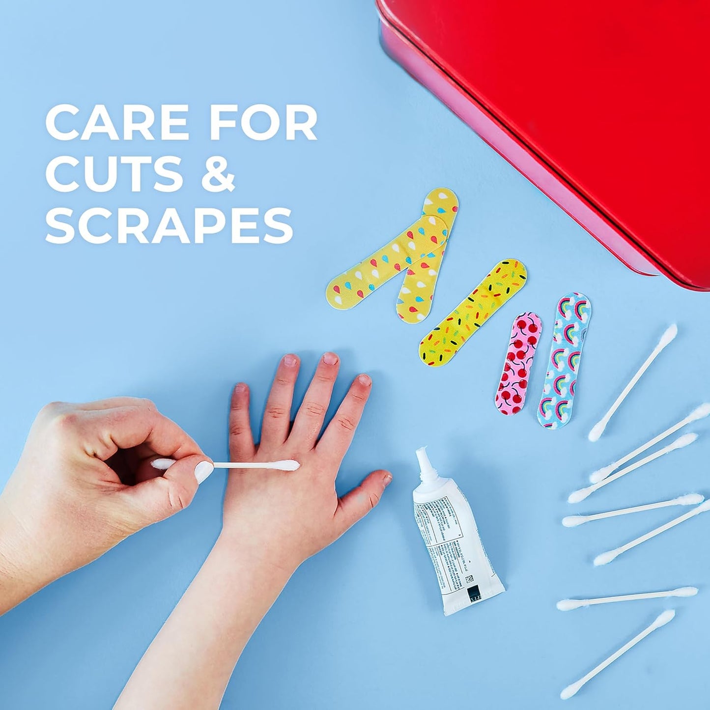 Q-tips Cotton Swabs, Original, For Home, First Aid and Beauty, 100% Cotton, 625 Count