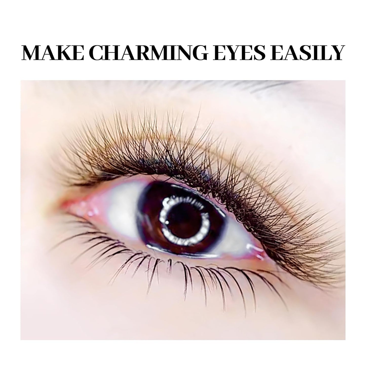 Lash Extensions Brown 4D W Eyelash Extensions W Shape 0.07mm Thickness C Curl 15mm Premade Fans Lashes Colored Lash Extension Volume Lashes Individual Lashes(W-Brown-4D-0.07-C,15mm)