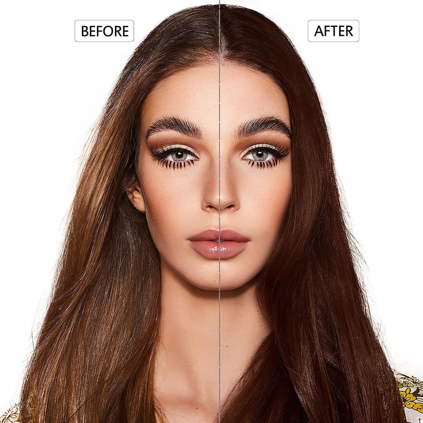 Hair Dye Shampoo 3 in 1, Dark Brown Hair Dye 16.9 FL Oz, Hair Shampoo, Semi-Permanent Hair Color Shampoo, Lasts 30 Days (Dark Brown)