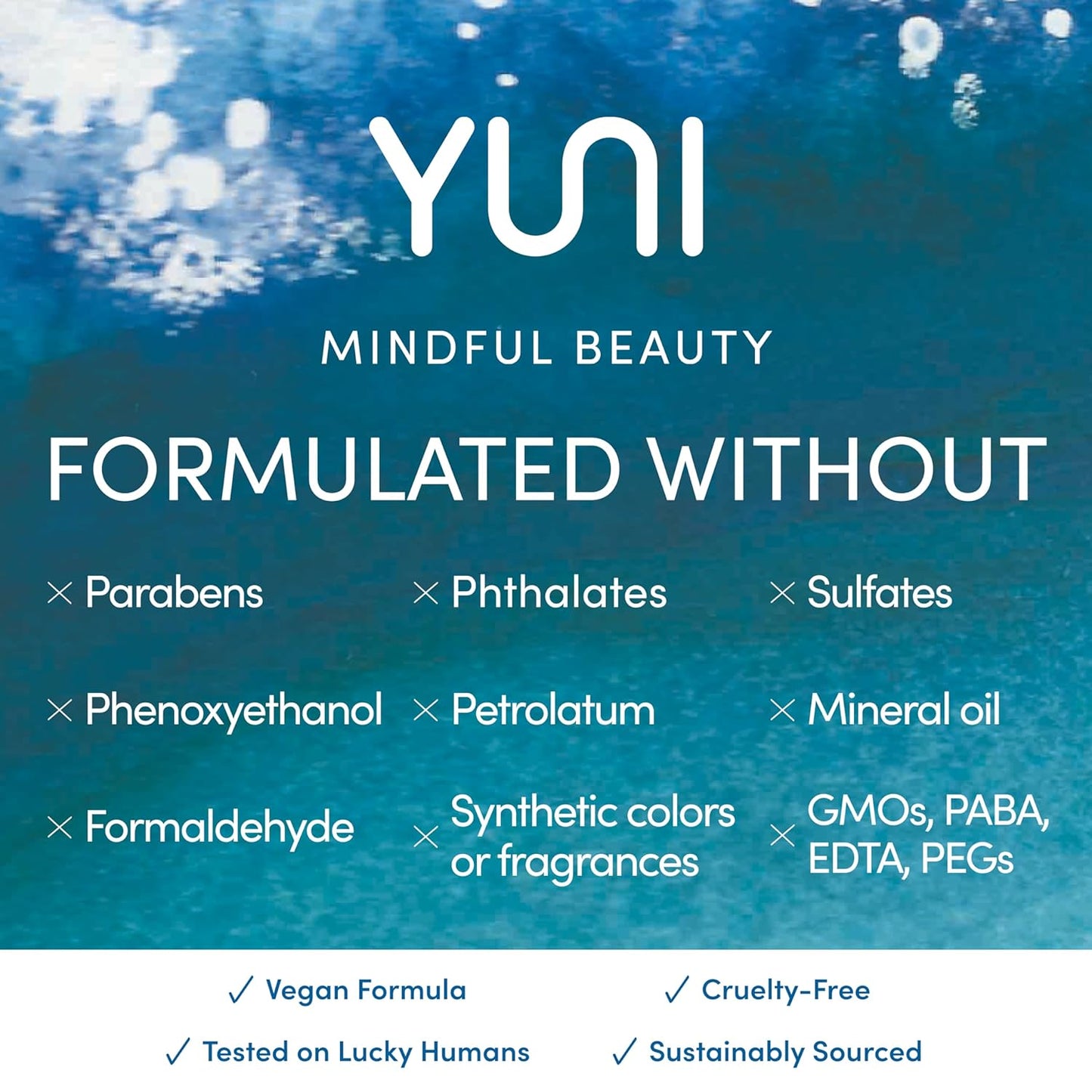 YUNI Beauty Large Body Wipes, Peppermint Citrus, 12 Count, Compostable, Biodegradable, No Rinse Body Cleanser, On-the-Go Shower Alternative