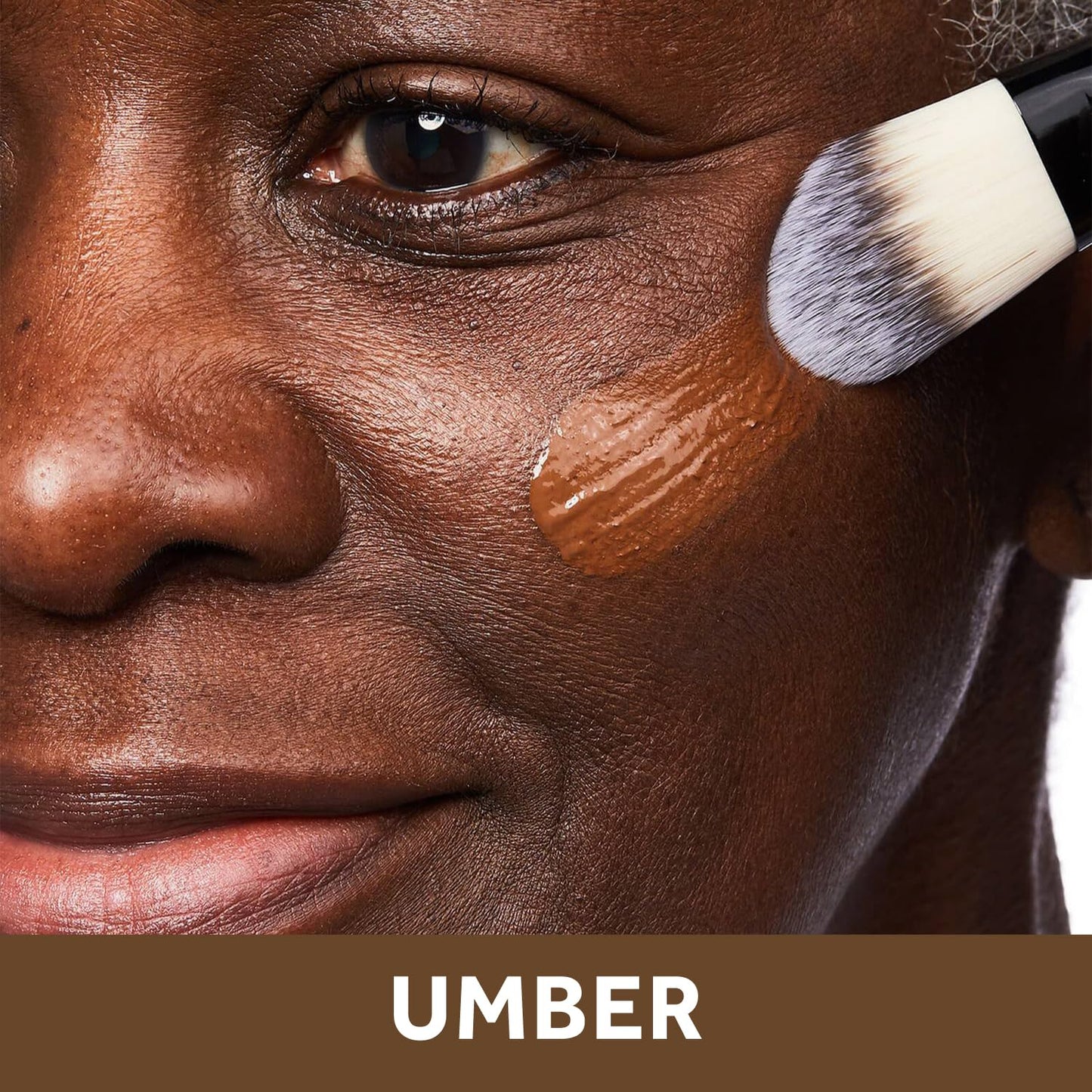 No7 Lift & Luminate Triple Action Serum Foundation - Umber - Liquid Foundation Makeup with SPF 15 for Dewy, Glowy Base - Radiant Serum Foundation for Mature Skin (30ml)