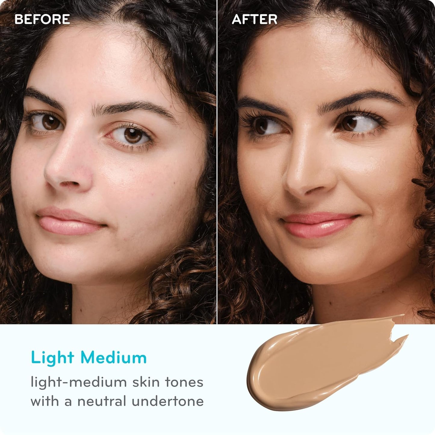 pūrlisse Perfect Glow BB Cream with SPF 30 - Matte Meets Dewy Finish - Enriched with Goji & Hawthorn Berry to Help Improve Skin Texture & Radiance - Light Medium (1.4 oz)