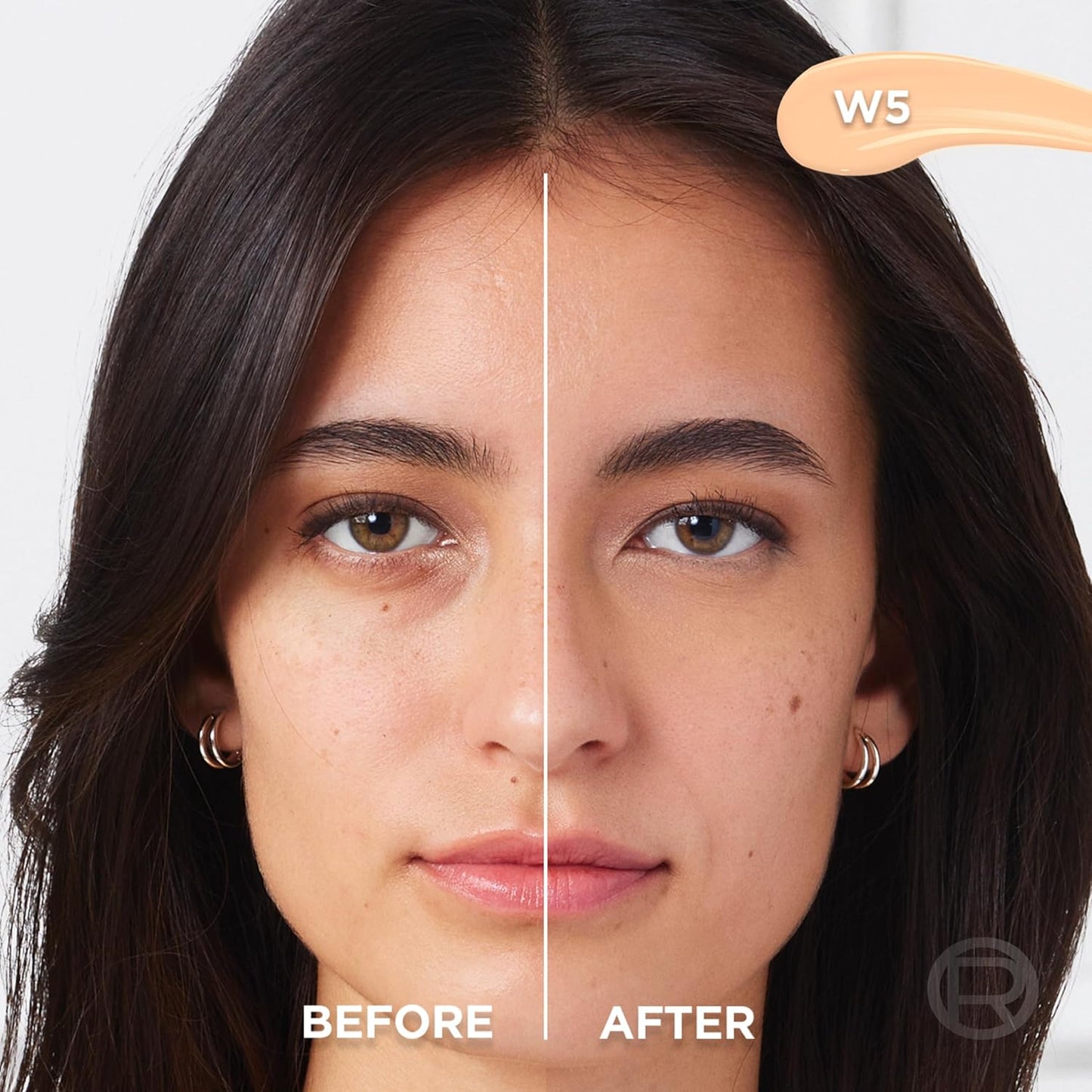 L’Oréal Paris True Match Radiant Serum Concealer, Brightening Under Eye Concealer Make Up with 1.5% Hyaluronic Acid and Caffeine, W5, 0.33 Oz