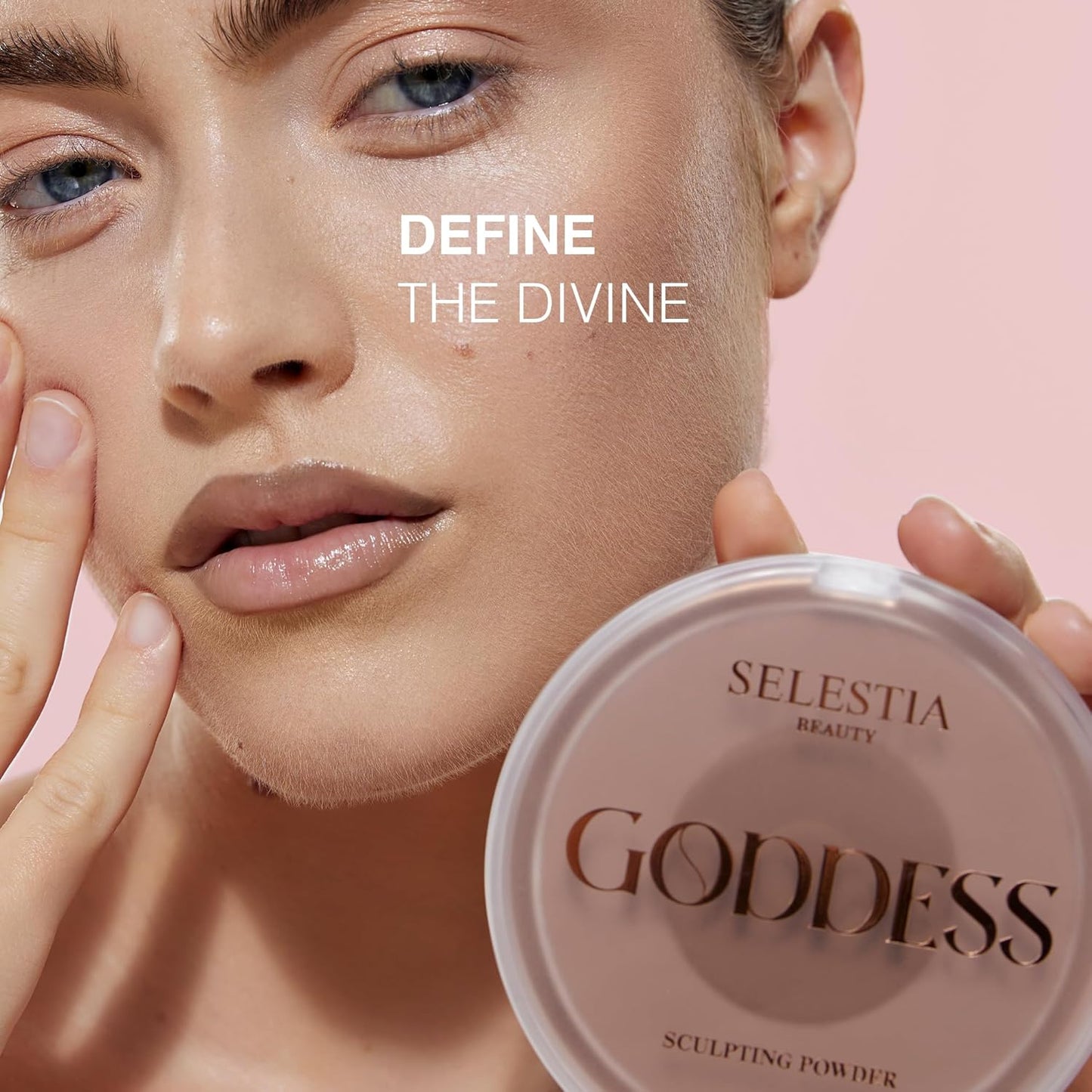 Sculpting Contour Powder Goddess - Matte Sculpting Powder - Easy to Blend Contouring Powder - Suitable for Various Skin Tones, 0.53 Oz