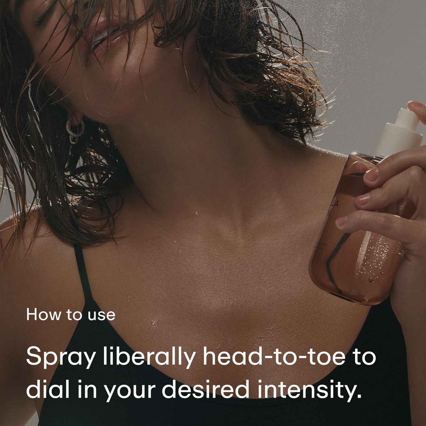 PHLUR Vanilla Skin Body Mist - Hair & Body Fragrance Mist - Vanilla Body Spray with Pink Pepper, Cashmere Wood & Sandalwood (8 Fl Oz)