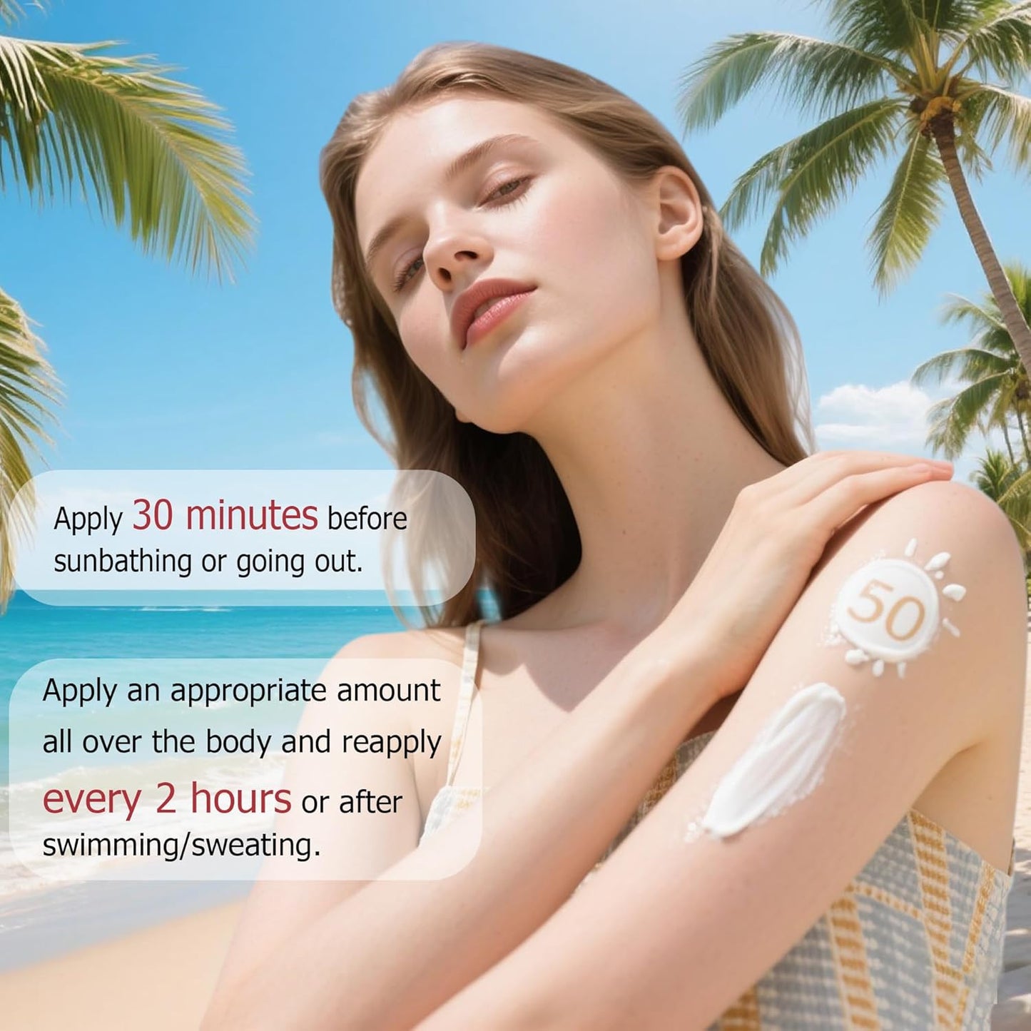 Beef Tallow Sunscreen for Face Body,Tallow Sunscreen SPF 50 Water-Resistant for Summer Outdoor Travel 3.52 OZ