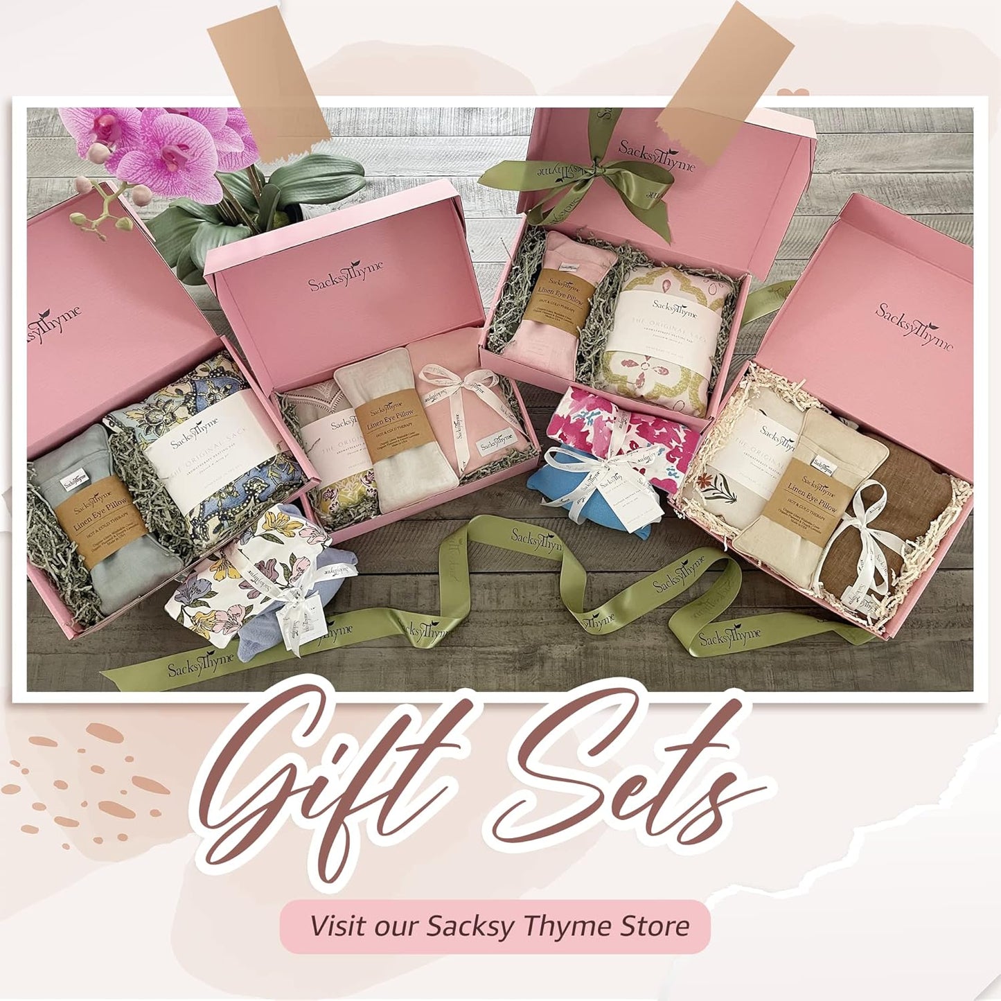 SacksyThyme Microwave Heating Pad for Back, Neck, Menstrual Cramps, Shoulders, Leg Pain Relief - Hot Moist Microwavable Therapy Pack - Flaxseed Hot & Cold Pad Made in USA (Size: 12 x 7) Lavender