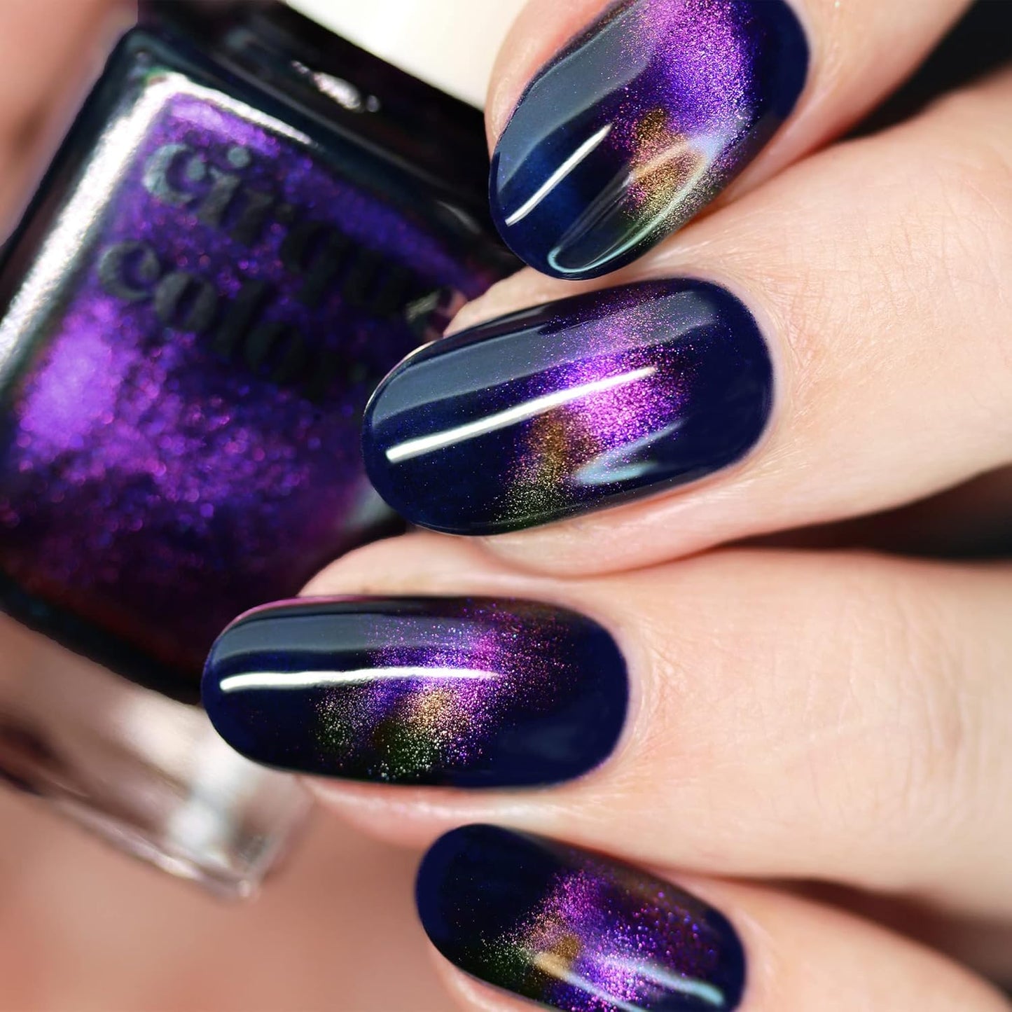 Cirque Colors Dream Within a Dream - Indigo Blue Magnetic Multichrome Nail Polish - 0.37 Fl Oz (11 mL) - Vegan & Cruelty-Free