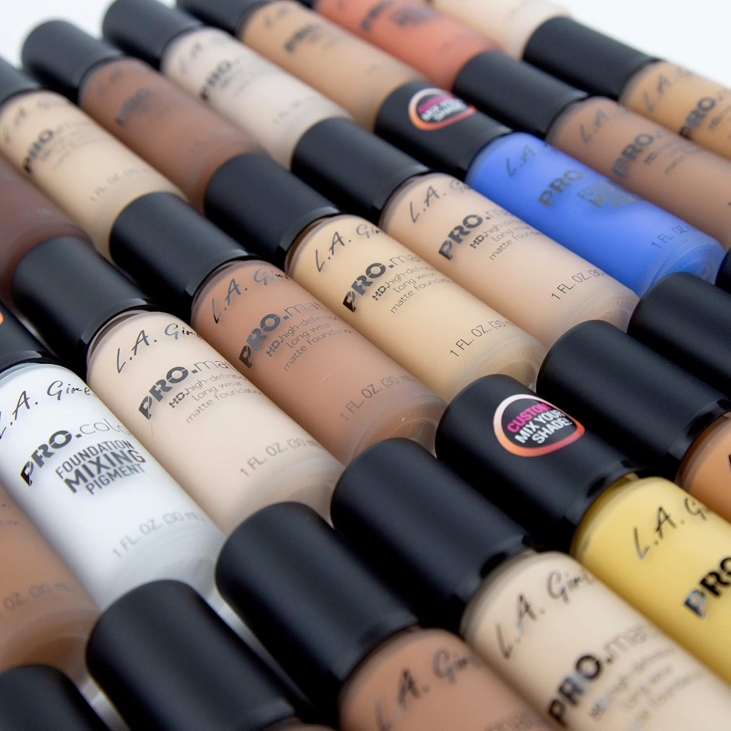 L.A. Girl PRO.matte Mixing Pigment Foundation, Yellow, GLM712