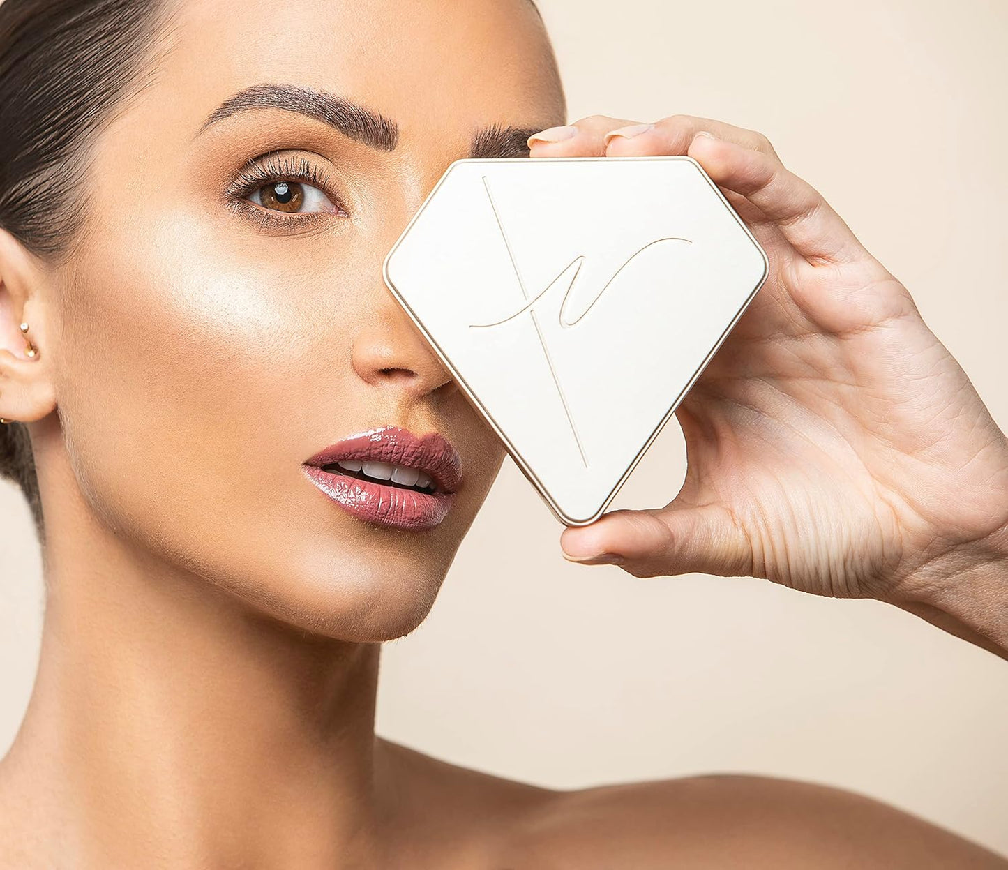 Signature Diamond Face Palette (Deep), 0.47 ounces