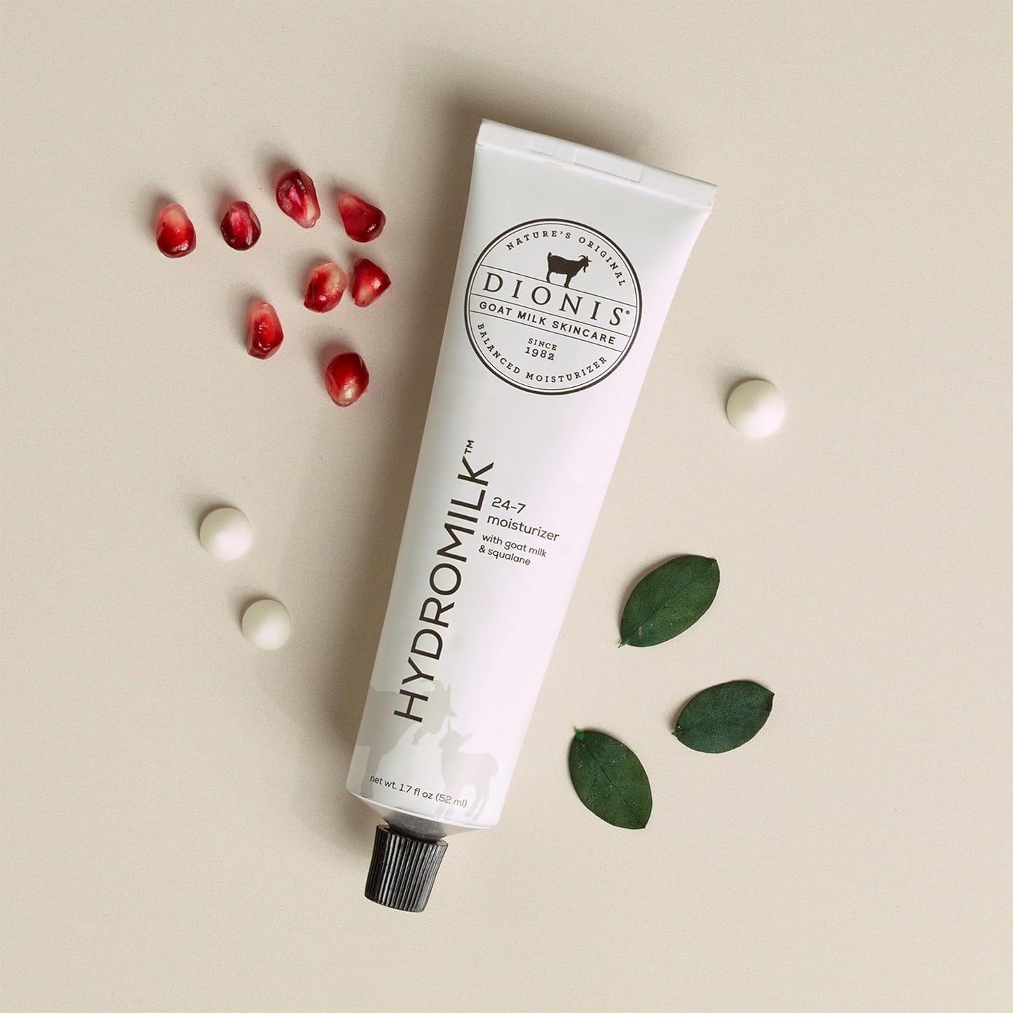 Dionis Goat Milk Skincare 1.7 fl oz Hydromilk 24-7 Moisturizer - Crulety Free, Paraben Free, For All Skin Types