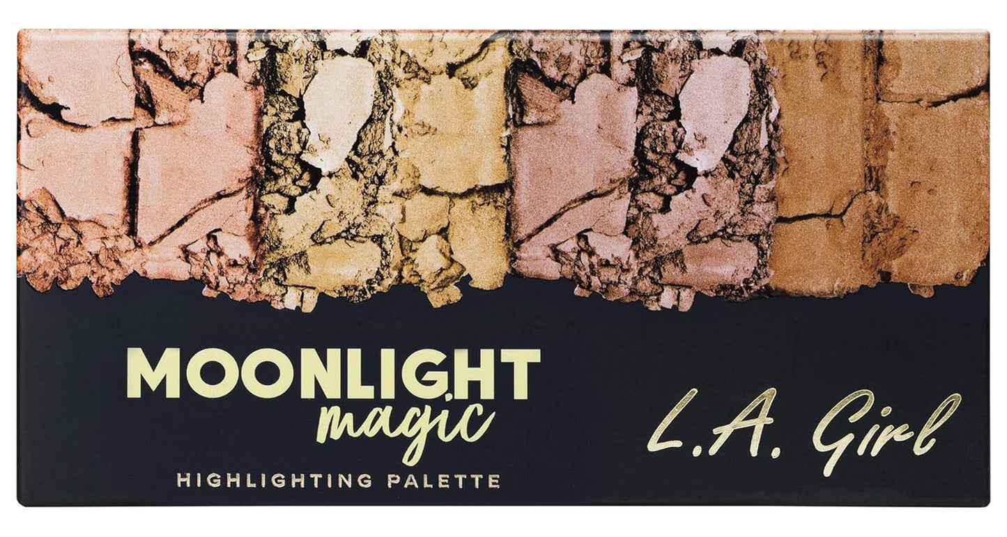 L.A. Girl Fanatic Highlight Palette, Moonlight Magic, 1 Ounce