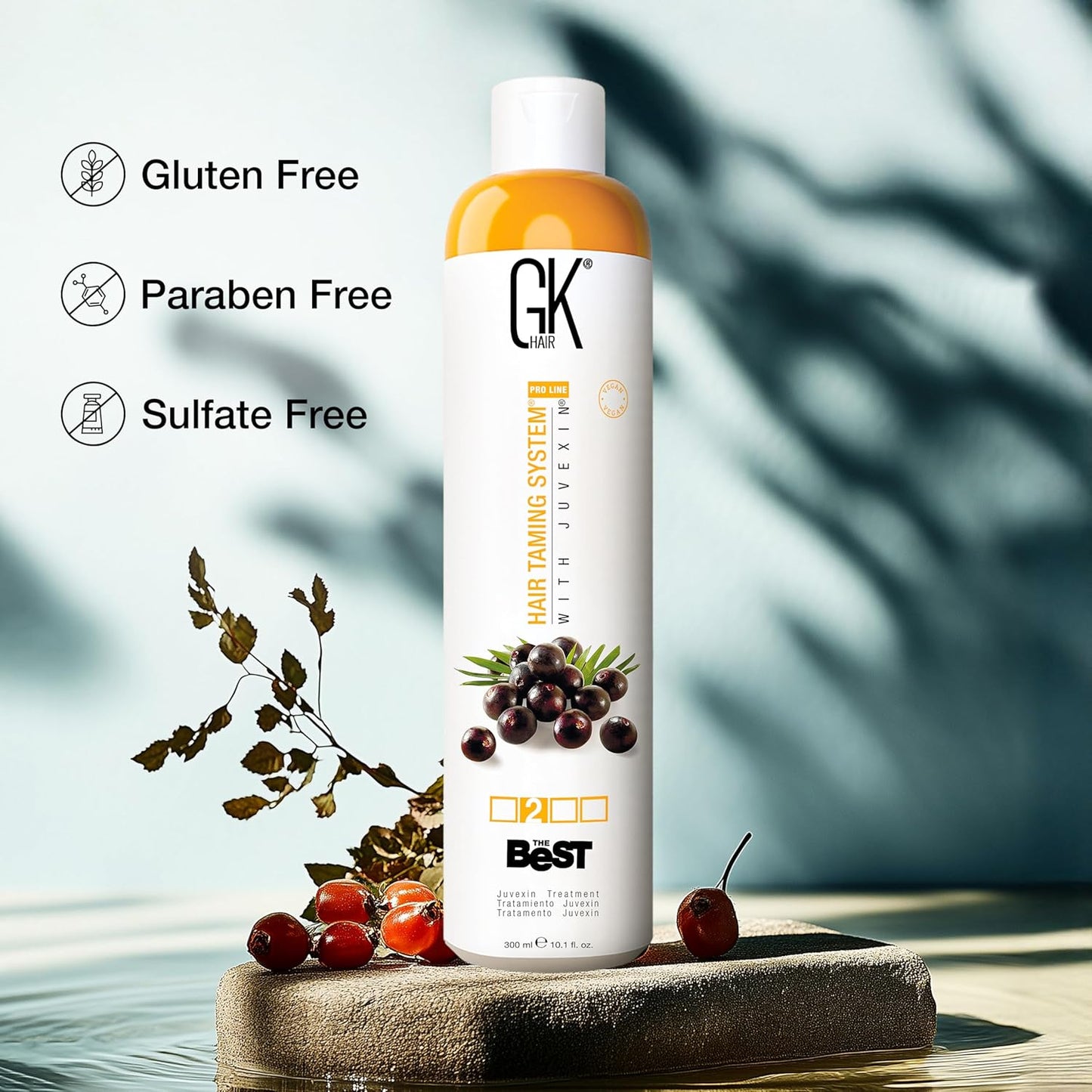 GK HAIR Global Keratin The Best Keratin Treatments 300ml (ACAI 300ml)