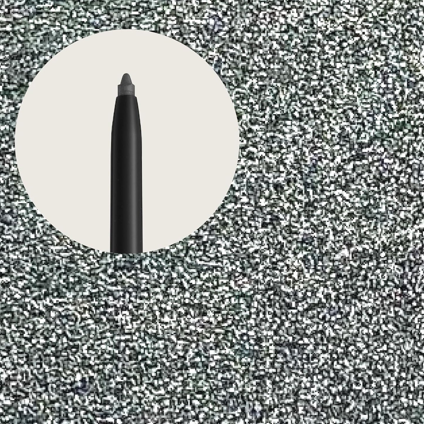 Hypoallergenic Waterproof Eyeliner - Fragrance Free Metallic Eye liner - Vegan and Cruelty Free Eye Pencil - Eyeliner Pencil for Sensitive Eyes (Grey Stone)