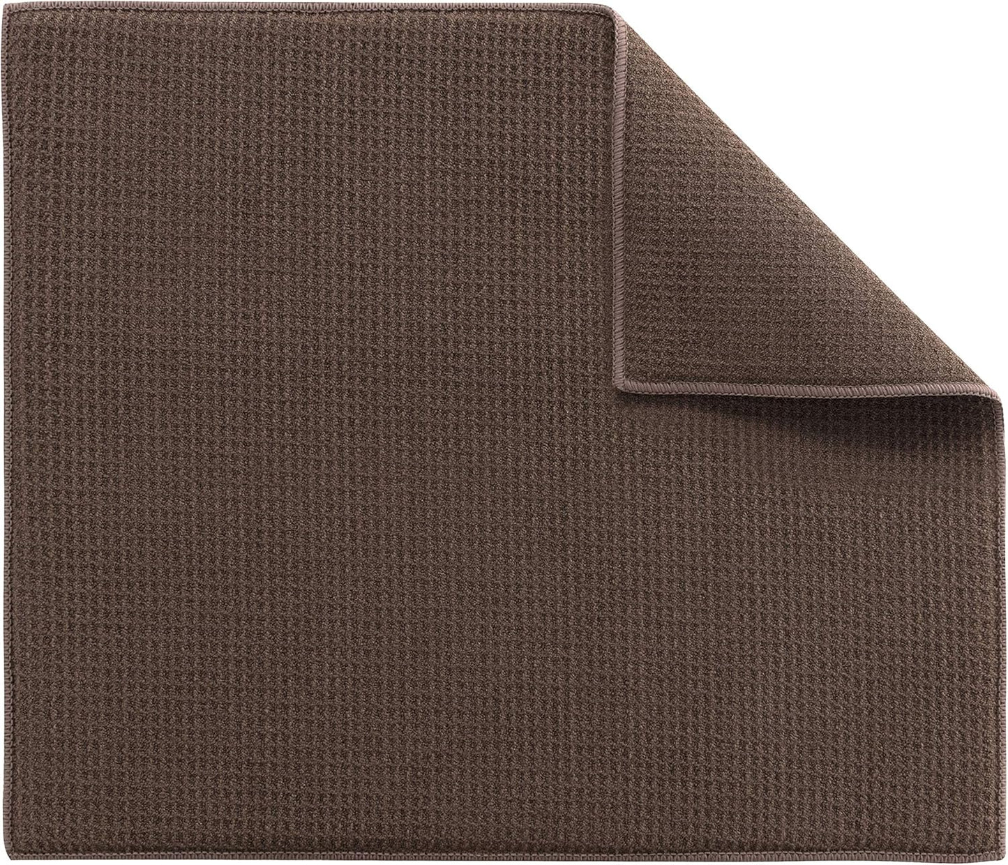 Absorbent, Reversible Microfiber Dish Drying Mat for Kitchen, 16 Inch x 18 Inch