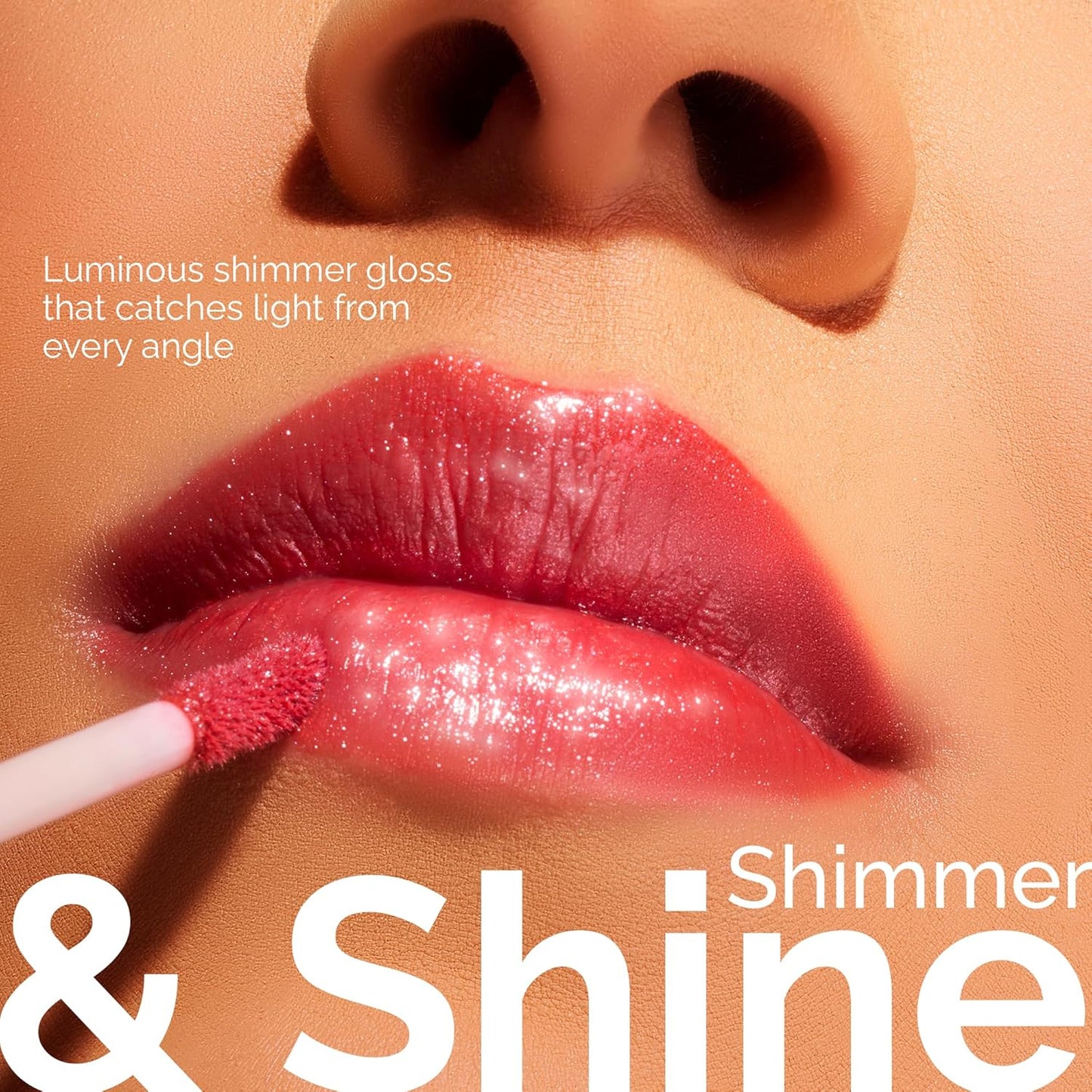 LuxeLip™ Matte Lipstick, Hydrating Non-Sticky Lip Gloss for Luminous Shine & Moisturized Lips, Lightweight, Long-Lasting Glossy Finish, Cruelty-Free Lip Makeup for Women (Terra Bronze, 8ml)