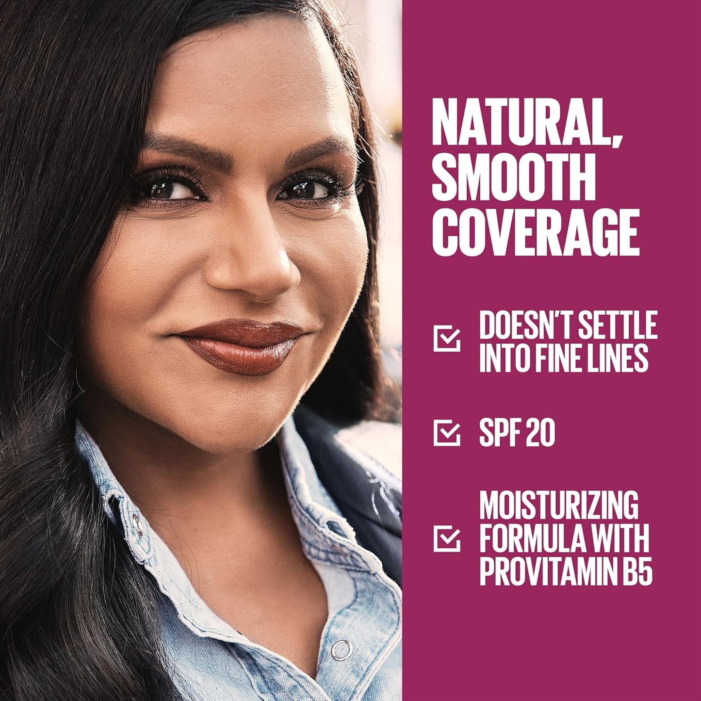 Maybelline Instant Age Rewind Eraser Foundation with SPF 20 and Moisturizing ProVitamin B5, 310, 1 Count