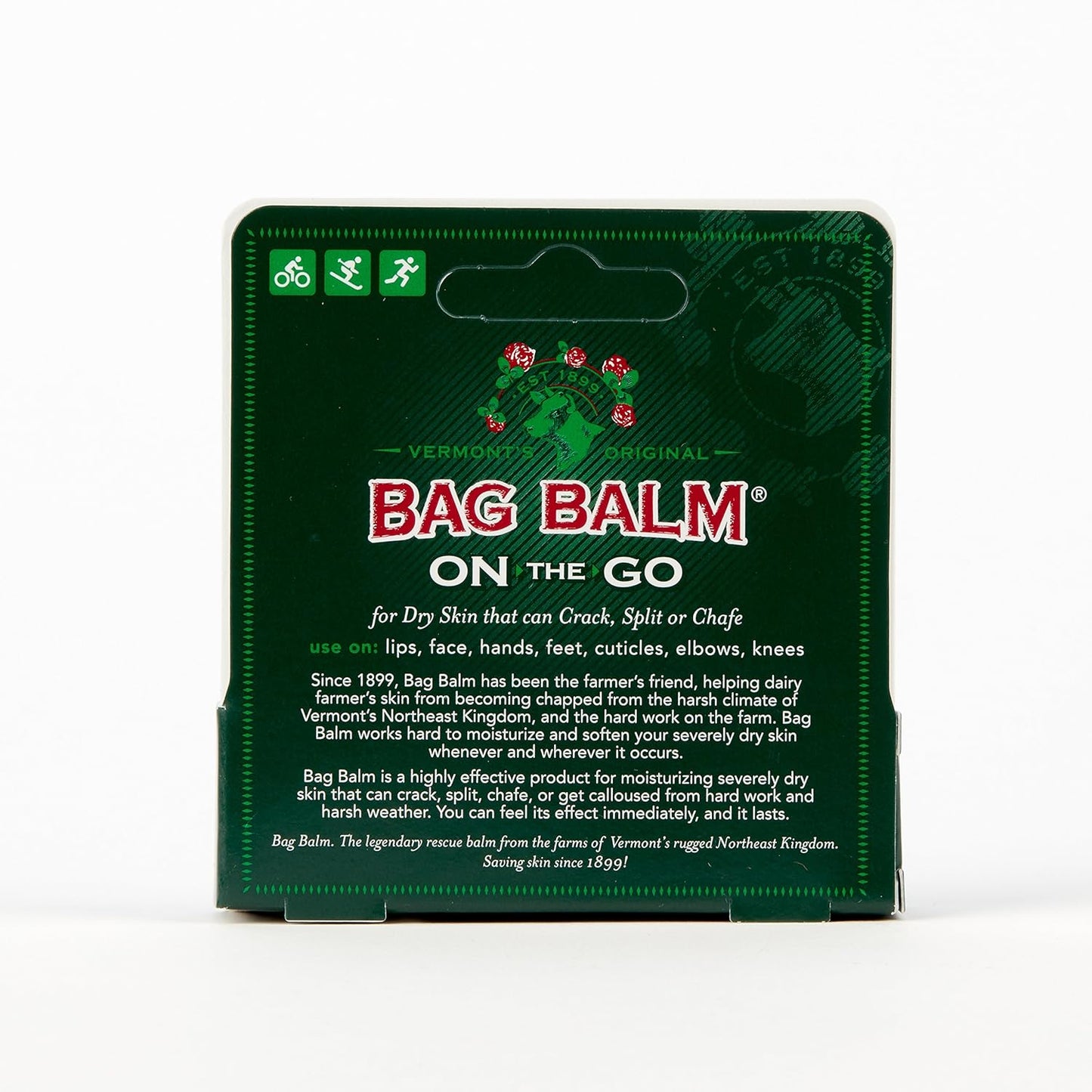 Bag Balm Original Formula Skin Moisturizer 0.33oz Lip Balm Tube