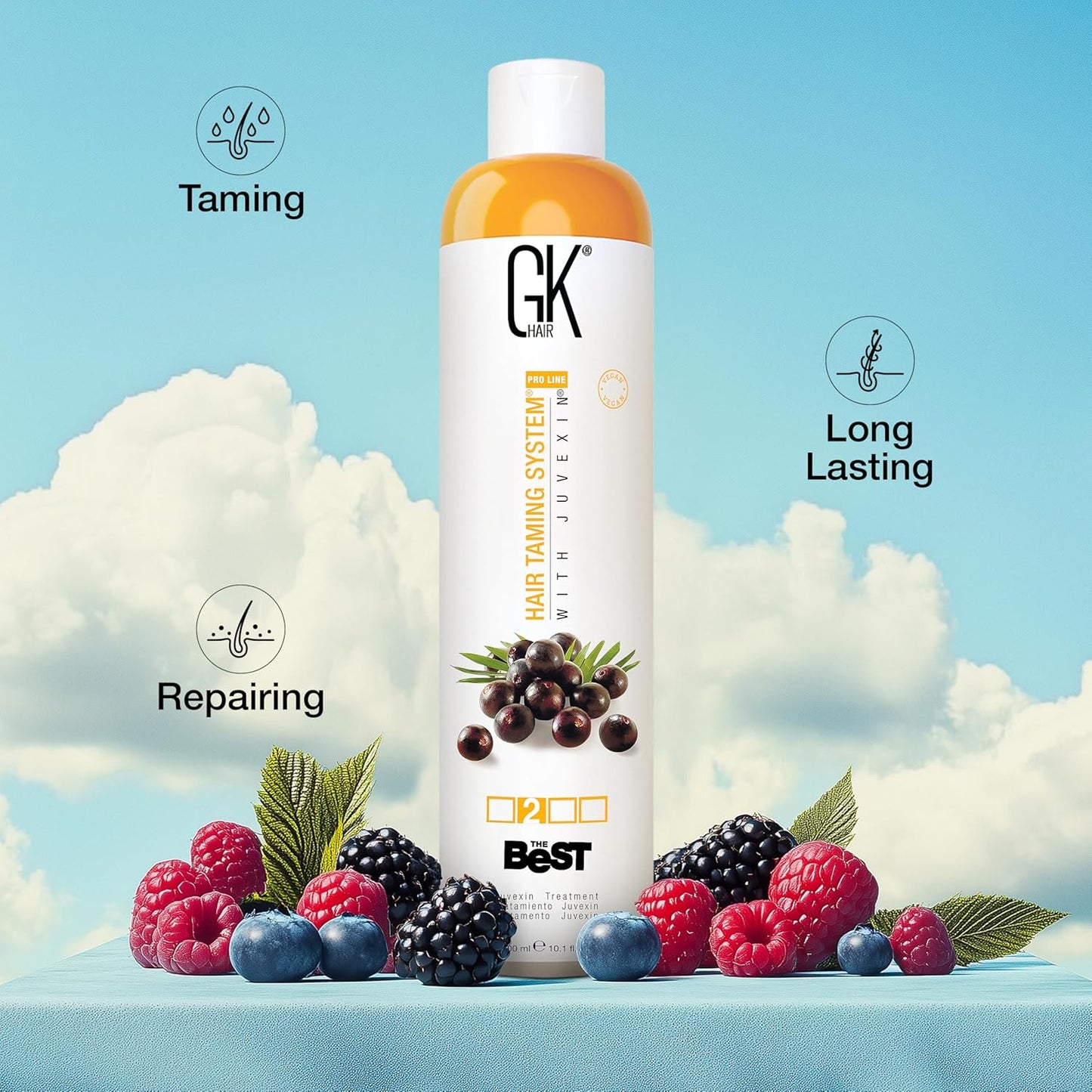 GK HAIR Global Keratin The Best Keratin Treatments 300ml (ACAI 300ml)