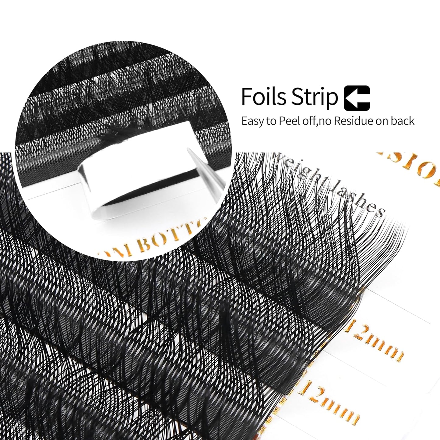 YY Lash Extensions Supplies Y Eyelash Extensions 0.07mm Thickness L/LU Curl Mix 8-15mm Premade Fans 4D Russian Volume Matte Black 12 Rows Crisscross Eye Lashes(YY-0.07-L,8-15mm)